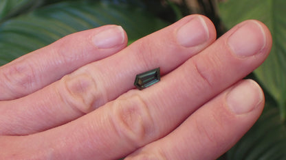 Australian Green Parti Sapphire - Freeform 1.45ct