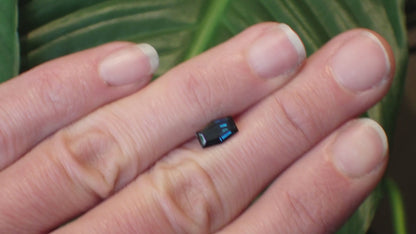Australian Blue Parti Sapphire - Elongated Hexagon 1.22ct