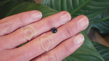Australian Green Parti Sapphire - Round Cut 1.04ct