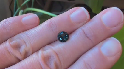 Australian Blue Parti Sapphire - Round Cut 1.43ct