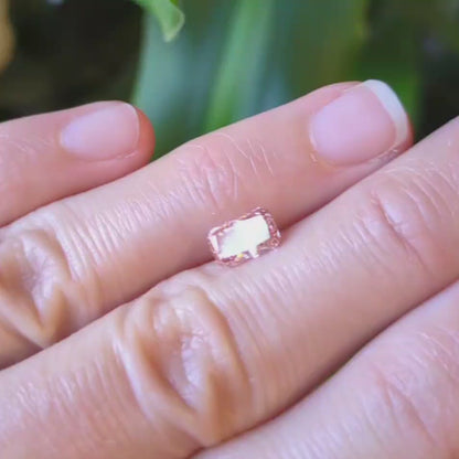 Lab Grown Pink Diamond - Radiant Cut 1.01ct