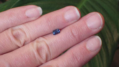 Australian Blue Sapphire - Emerald Cut 0.50ct