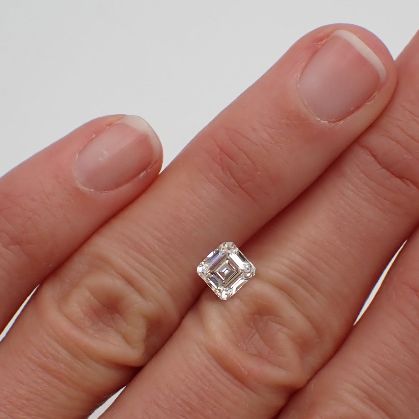 Recycled Diamond - Asscher Cut 1.03ct