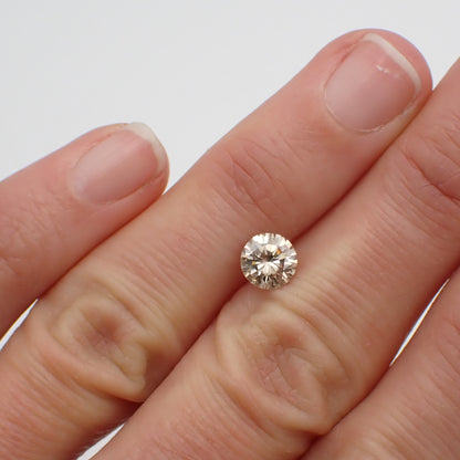 Recycled Champagne Diamond - Round 0.96ct