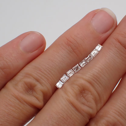 Recycled Diamond Set - Baguette Cut 0.85ct