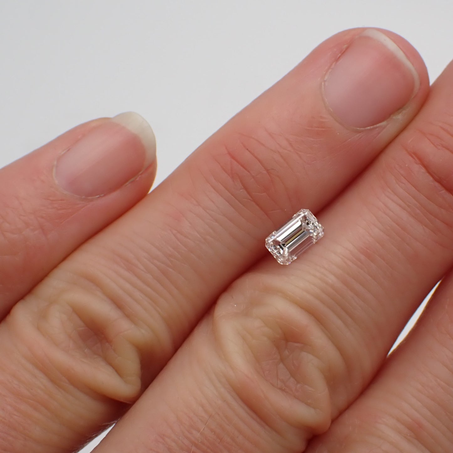 Recycled Diamond - Emerald Cut 0.67ct