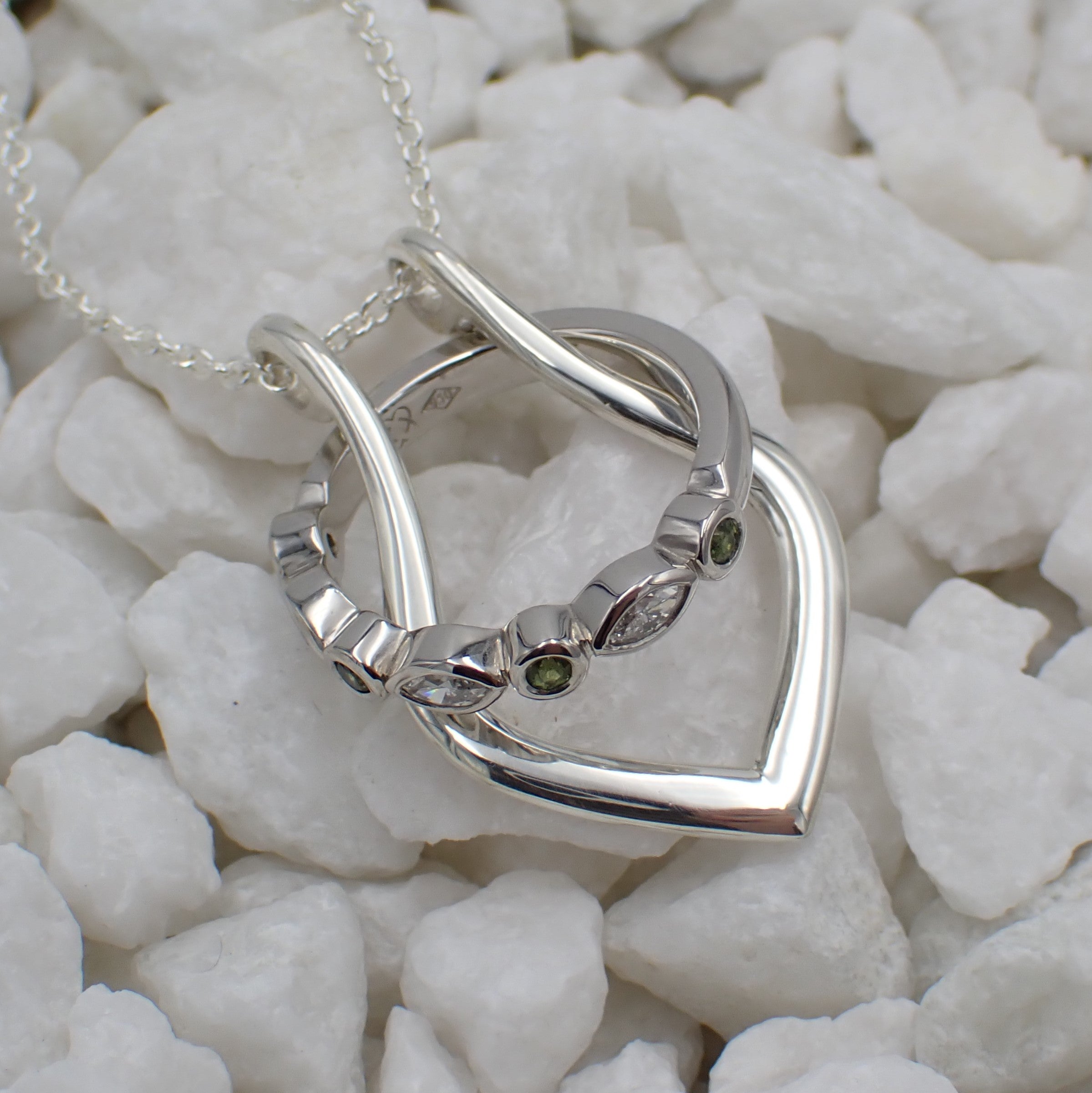 Infinity Family Ring Necklace By Francesca Rossi Designs |  notonthehighstreet.com