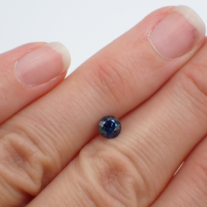 Australian Blue Sapphire - Round 0.50ct