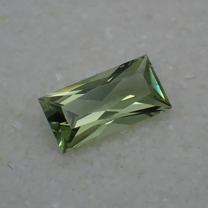 Australian Green Sapphire - Baguette Cut 0.70ct
