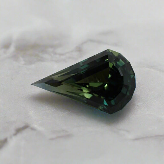 Australian Parti Sapphire - Pie Wedge 0.79ct